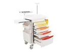 ORP - Model ET67A - ABS - Red-Orange Emergency Trolley