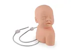Medarchitect - Model MDA01099 - Intravenous Cannulation In Neonates Infant Mannequin Baby Face Head for IV Infusion Training