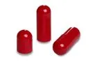Model Size 3 - Red Empty Gelatin Capsules
