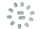 Zhongya - White Grey Gelatin Capsule