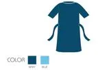 Model PGS001 - PGS002 - Non Sterile Patient Gown - Short Sleeve