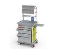 Preciso - Model #PRE9###-G-ANE - N°9 – Anaesthesia Trolley with Overbridge