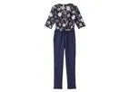 Silverts Adaptive - Model 202 - Women`s Stay Dressed Jumpsuit with Henley Top