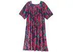 Silverts Adaptive - Model 22040 - Women`s Self Dressing Duster House Dress