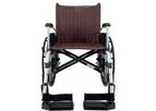 MRIequip - Model WC-2002-CL - MRI Non-Ferromagnetic Wheelchair, 20 Inch Wide with Detachable Footrests