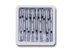 Bowers Medical - Model BD SafetyGlide - 1 mL BD Allergist Tray with Permanently Attached Needle