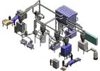 Makron Fibretec - Model Asphalt Additive Production Line - Asphalt Additives from Recycled Cellulose Fiber