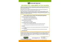 Enteric Health Formula Product Sheet