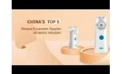 Cofoe Medical Easy Carring Rechargeable Mesh Nebulizer - Video