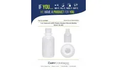 Cary - Model 30WBR1 - 1 oz. Boston Round Bottles - Brochure