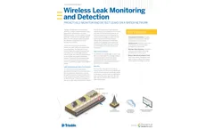 Trimble Unity LeakManager - Wireless Leak Monitoring and Detection Software Brochure
