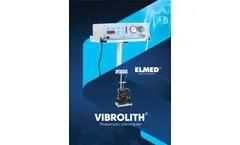 Elmed - Model VIBROLITH - Intracorporeal Pneumatic Lithotripter System - Brochure
