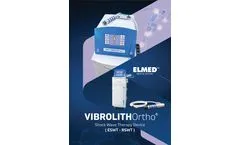 Elmed - Model VIBROLITH Ortho - Therapy Device- Brochure