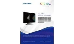Jusha - Model C1210G - 12MP Dual-Screen Medical-Grade Color Monitor - Brochure