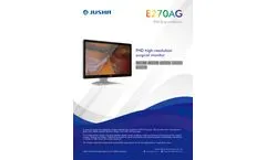 Jusha - Model E270AG - Special Monitor for Endoscopic Surgery - Brochure