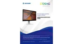 Jusha - Model E320AG - Special Monitor for Endoscopic Surgery - Brochure