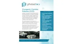 Cryogenic Canister Freezers (CCF) - Brochure