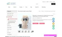 Care-Optical - Model CHL-JC-M06C-BP-F-GA - Flip Up Dental Surgical Loupes with Light - Brochure