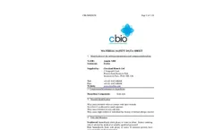 Amnite S200 - Organic Solids Digester And Deodouriser (Ecoloo) - MSDS
