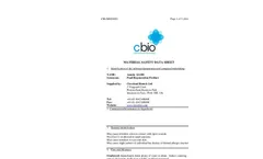 Amnite AG100 - Pond Regeneration Product MSDS