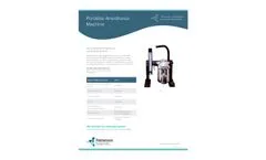 Model PAM - Portable Anesthesia Machine - Datasheet