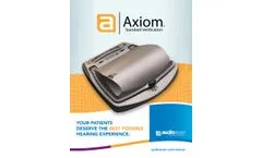 Audioscan Axiom - Hit and Speech Map System - Brochure