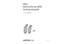 Unitron Moxi - Model B-312 - Receiver-in-Canal (RIC) Device - Brochure