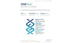 ONETest - Benchtop to Desktop Platform Software - Brochure