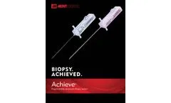Achieve - Programmable Automatic Biopsy System - Brochure