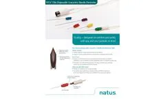 Elite - Model TECA - Disposable Concentric EMG Needle Electrodes - Brochure