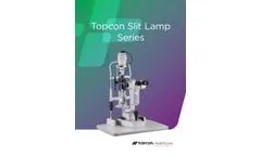Topcon - Model SL-D701 - Digital Slit Lamp - Brochure