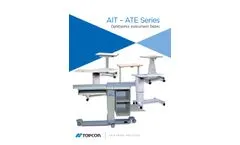 Topcon - Model ATE-300 - Ophthalmic Instrument Table - Brochure
