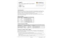 mTeSR - Model 1 - Feeder-Free Maintenance Medium for Human ES and iPS Cells - Brochure