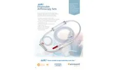 Fairmont - Model DAS4 - Disposable Arthroscopy Sets - Brochure