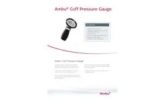 Ambu - Cuff Pressure Gauge - Datasheet