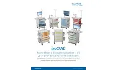 proCARE Medical Procedure Carts on Wheels Brochure