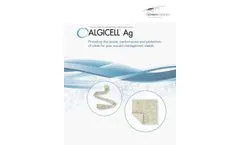 Algicell - Model Ag - Calcium Alginate Dressing with Antimicrobial Silver - Brochure
