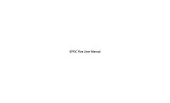 Emotiv - Model Flex - Flexible Wireless EEG Brainwear System- Manual
