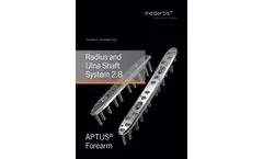 TriLock - Model 2.8 - Radius and Ulna Shaft Plates - Brochure