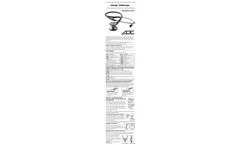 Adscope - Model 608 - Convertible Clinician Stethoscope - Manual