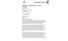 Nexelis - Adiponectin HMW (High Molecular Weight) - Brochure