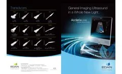 EDAN Acclarix - Model AX8 - Diagnostic Ultrasound System - Datasheet