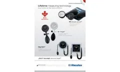 Riester - Model R1 Shock-Proof - Sphygmomanometer- Brochure