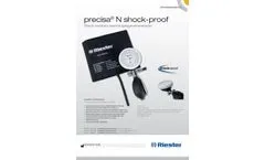 precisa?? N shock-proof Shock-resistant aneroid sphygmomanometer - Brochure
