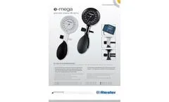 e-mega?? Sphygmomanometer - Brochure