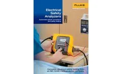 Fluke Biomedical - Model ESA615 - Electrical Safety Analyzer - Brochure