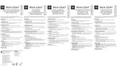 riva coat - Light Cured Coating Material for Glass Ionomer Products - Brochure