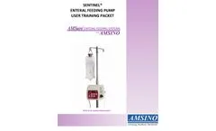 Sentinel Enteral Feeding Pump User Training Packet Brochure