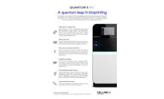 Quantum - Model X bio - 3D Microfabrication Device for Biological and Biomedical Applications Brochure
