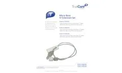 TrueCare-Biomedix - Model TCBEXT001 - 7" Small Bore IV Extension Set - Brochure